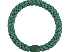 Élastique cheveux Bleu turc pailleté - Kknekki