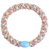 Élastique cheveux Mix Jaune-Bleu Pêche - Kknekki