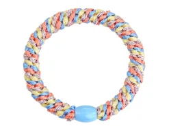 Élastique cheveux Mix Jaune-Bleu Pêche - Kknekki