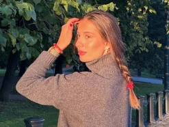 Élastique cheveux Mix orange soleil - Kknekki