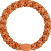 Élastique cheveux Rayé orange délavé pailleté - Kknekki