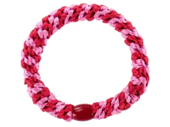 Élastique cheveux Rouge Bubblegum Rayé - Kknekki
