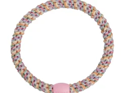 Élastique cheveux Slim Cirque pastel pailleté - Kknekki
