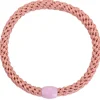 Élastique cheveux Slim Corail Pêche - Kknekki