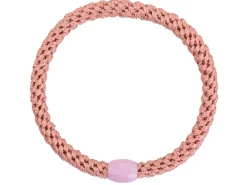 Élastique cheveux Slim Corail Pêche - Kknekki