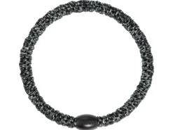 Élastique cheveux Slim Gris Foncé Pailleté - Kknekki