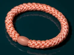 Élastique cheveux Sorbet melon pailleté - Kknekki