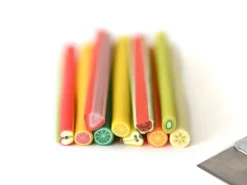 Lot 10 canes & lame - Fruits