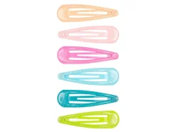 Lot de 6 Barrettes Kiki - Multicolore à paillettes