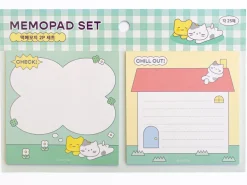 Lot de 2 blocs Check & Chill out