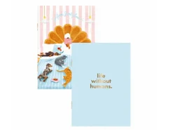 Lot de 2 carnets A6 - Duo Without Humans - ATWS