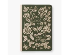 Lot de 3 Carnets de notes assortis English Roses - Rifle Paper