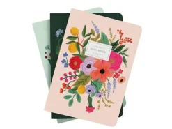 Lot de 3 Carnets de notes assortis Garden Party - Rifle Paper