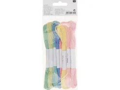 Lot de 10 Fils à broder – Set crème glacée