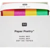 Lot de 4 Masking tapes fluo - Rico Design
