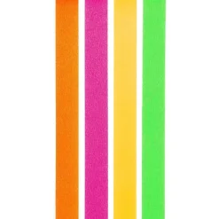 Lot de 4 Masking tapes fluo - Rico Design