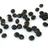 Lot de 50 perles à facettes en verre 8x6 mm - noir