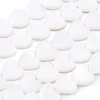 Lot de 10 perles cœur - Coquillage naturel - 6 mm