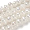 Lot de 20 perles de culture - Forme graine - 6 mm