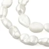 Lot de 10 perles de culture - forme irrégulière - 8 à 14 mm