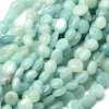Lot de 20 perles pépites - Amazonite naturelle