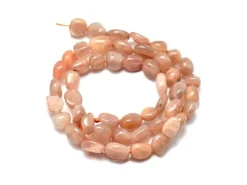 Lot de 20 perles pépites - Pierre de soleil