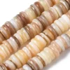 Lot de 20 perles rondelles heishi 6 mm - Coquillage naturel