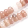 Lot de 20 perles rondelles - Aventurine rose
