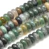 Lot de 20 perles rondelles - Agate indienne