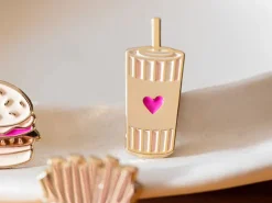 Lot de 3 Pin's Junk Food - ATWS