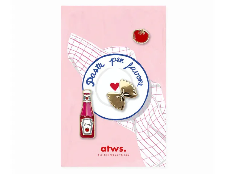 Lot de 3 pin's Tomato Sauce - ATWS