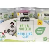 Lot de 6 pots de pâte à modeler naturelles - 90g