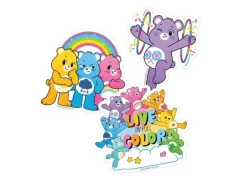 Lot de 3 stickers Bisounours vinyle