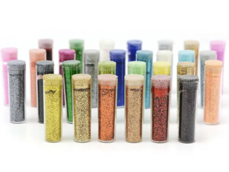 Lot de 30 tubes de paillettes