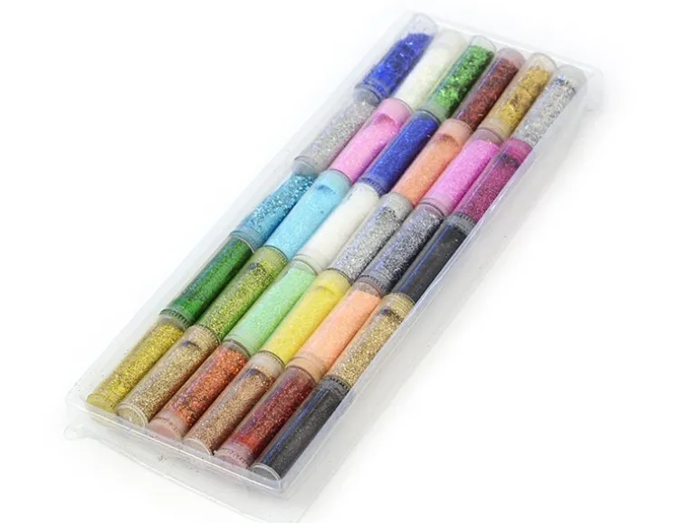 Lot de 30 tubes de paillettes