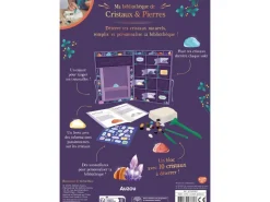 Ma bibliothèque de cristaux et pierres - Auzou