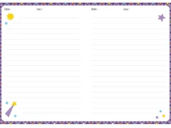 Ma papeterie créative – Mon carnet Top Secret