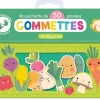 Ma pochette de 50 grandes gommettes - Les légumes