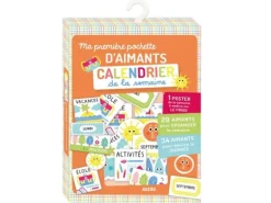 Ma première pochette d'aimants - Calendrier de la semaine