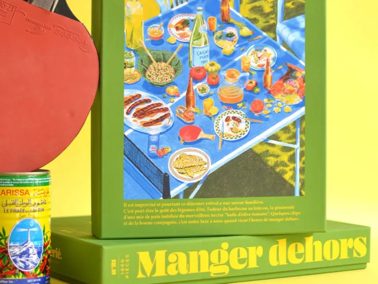 Manger dehors puzzle 1000 pcs - Jour Férié