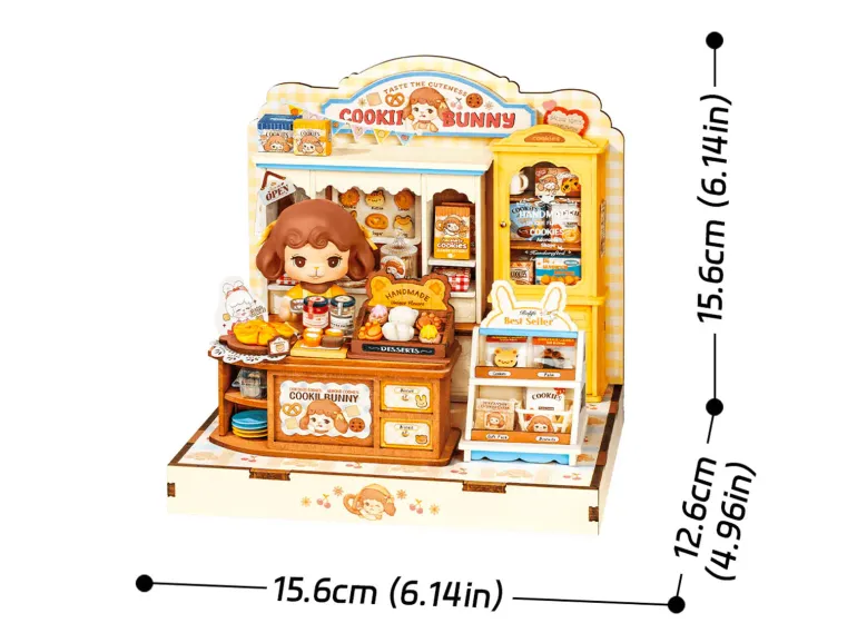 Maquette Boutique de Cookies Cookii Bunny’s - Robotime