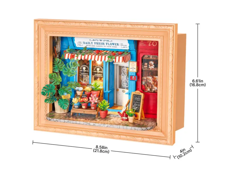 Maquette cadre Fleuriste Fresh Flower - Robotime