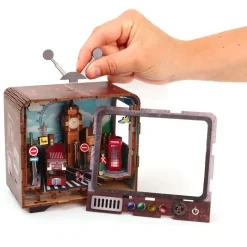 Maquette 3D Bois Tv Londres - Graine Créative