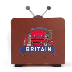Maquette 3D Bois Tv Londres - Graine Créative
