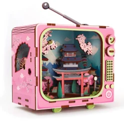 Maquette 3D Bois Tv Tokyo - Graine Créative