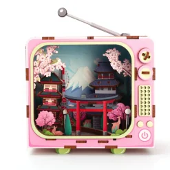 Maquette 3D Bois Tv Tokyo - Graine Créative