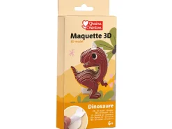 Maquette 3D en carton adhésif dinosaure à assembler