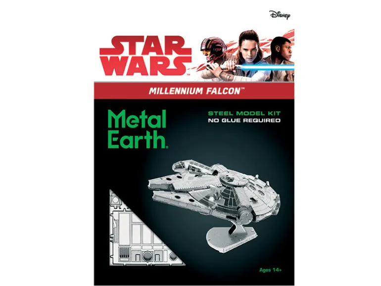 Maquette 3D Star Wars - Millennium Falcon en métal
