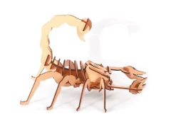 Maquette en bois 3D - Scorpion