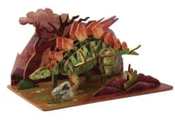 Maquette en bois 3D - Stégosaure